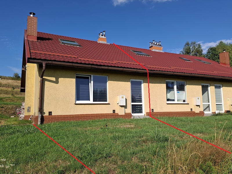 Dom w zabudowie szeregowej - Kamienna Góra (Ptaszków)